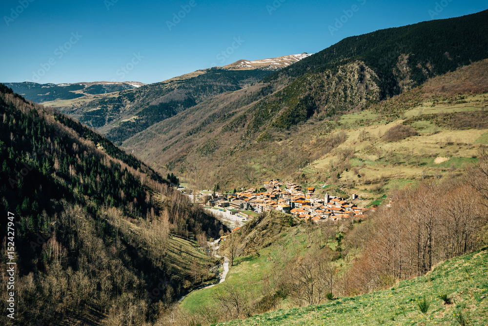 Fototapeta premium Setcases Village