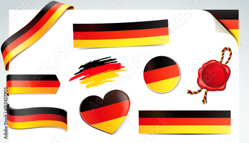 Banner Set - Deutschland Flagge