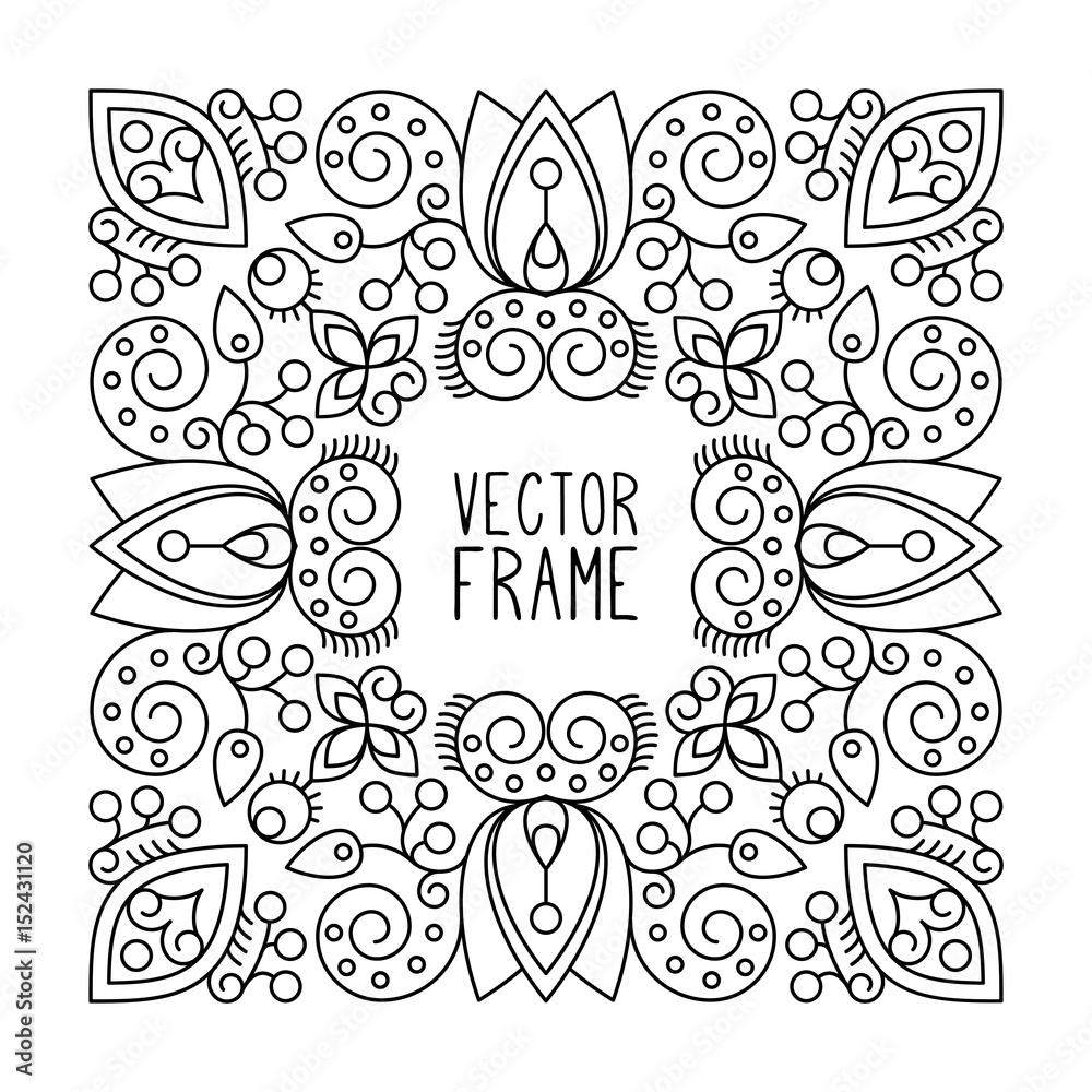 Vector indian Mandala Vector indian Mandala