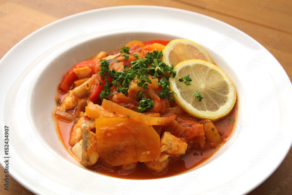 Portugiesischer Fischeintopf (Cataplana)