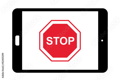 iPad - Stoppschild