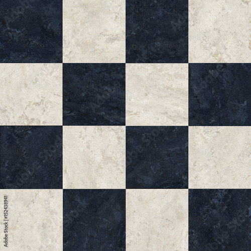 black and white marble tiles for interior design element