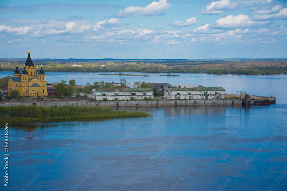 Naklejka premium Alexander Nevsky Cathedral in Nizhny Novgorod