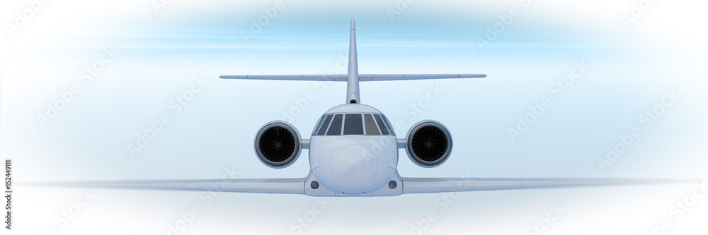 Fototapeta premium Corporate jet