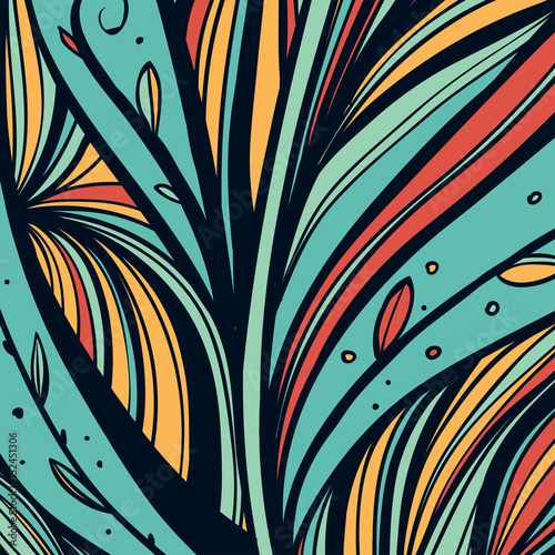Wallpaper Mural Colorful abstract background Torontodigital.ca