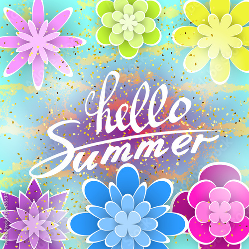 Hello Summer Season Card