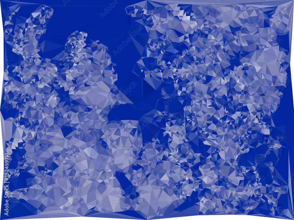 Obraz premium Geometric low polygonal background. Vector clip art.