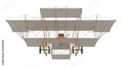 Obraz na płótnie inventor first airplane