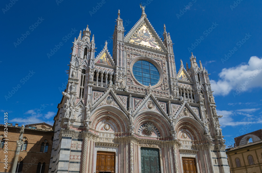 Santa Maria Assunta Cathedral in Siena, Italy. Made between 1215 and 1263.