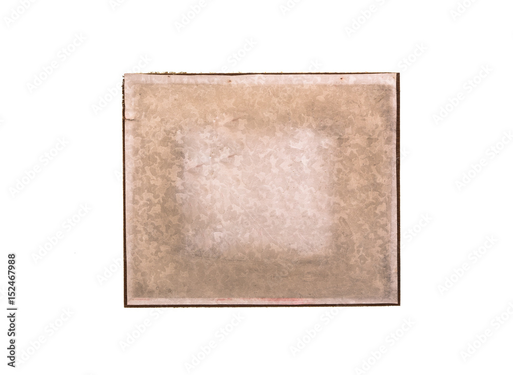 Old blank photo on white isolated background Old blank photo on white isolated background
