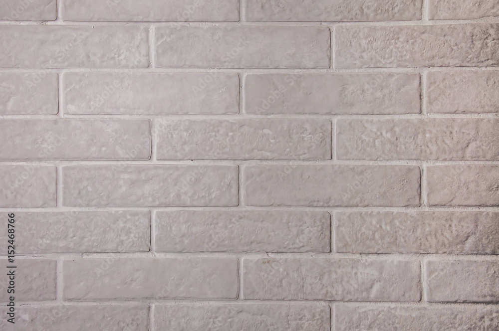 Naklejka premium płytki tekstury w kształcie cegły białe