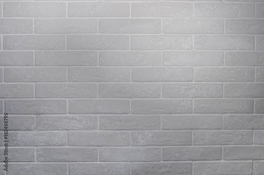 Naklejka premium texture tile in a brick shape white