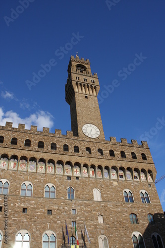 Canvas-taulu Galleria dell'Accademia (uffizi museum) in Florence. Italy.