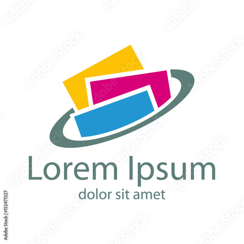 Logotipo documentos color anillo gris