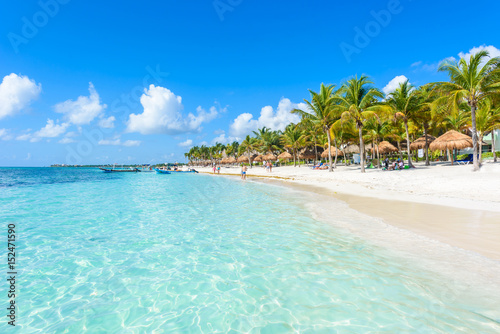 Akumal beach - paradise bay  Beach in Quintana Roo  Mexiko - caribbean coast