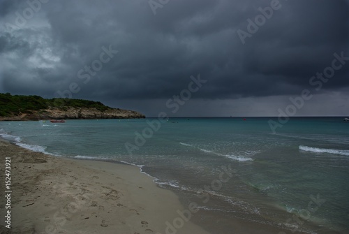 Storm at sea