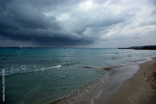 Storm at sea