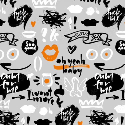 I love sex pattern