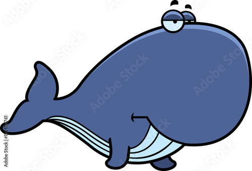 Bored Cartoon Whale