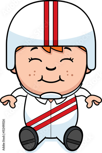 Cartoon Daredevil Sitting