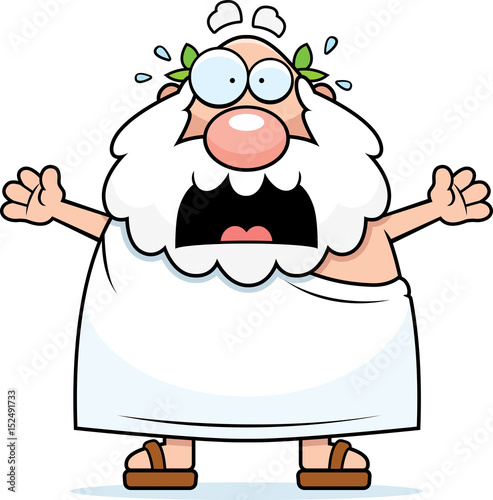 Scared Greek Philosopher