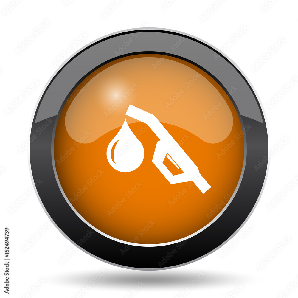 Gasoline pump nozzle icon