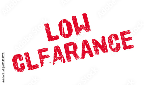 Low Clearance rubber stamp. Grunge design with dust scratches. Effects can be easily removed for a clean, crisp look. Color is easily changed.