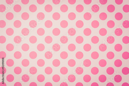 Pink dotted paper background