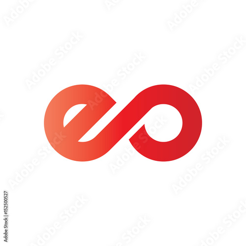 Initial Letter EO Linked Design Logo