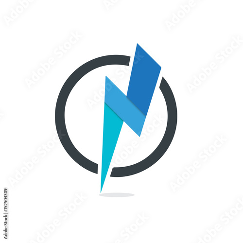 Power Logo Icon Design Template Elements