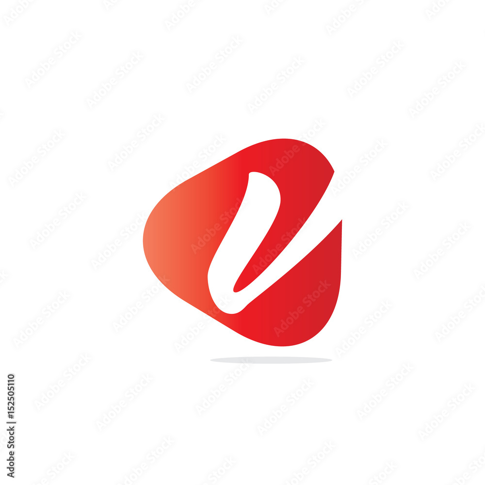 Initial Letter V Triangle Design Logo Initial Letter V Triangle Design Logo