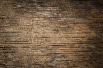 Old grunge dark textured wood background