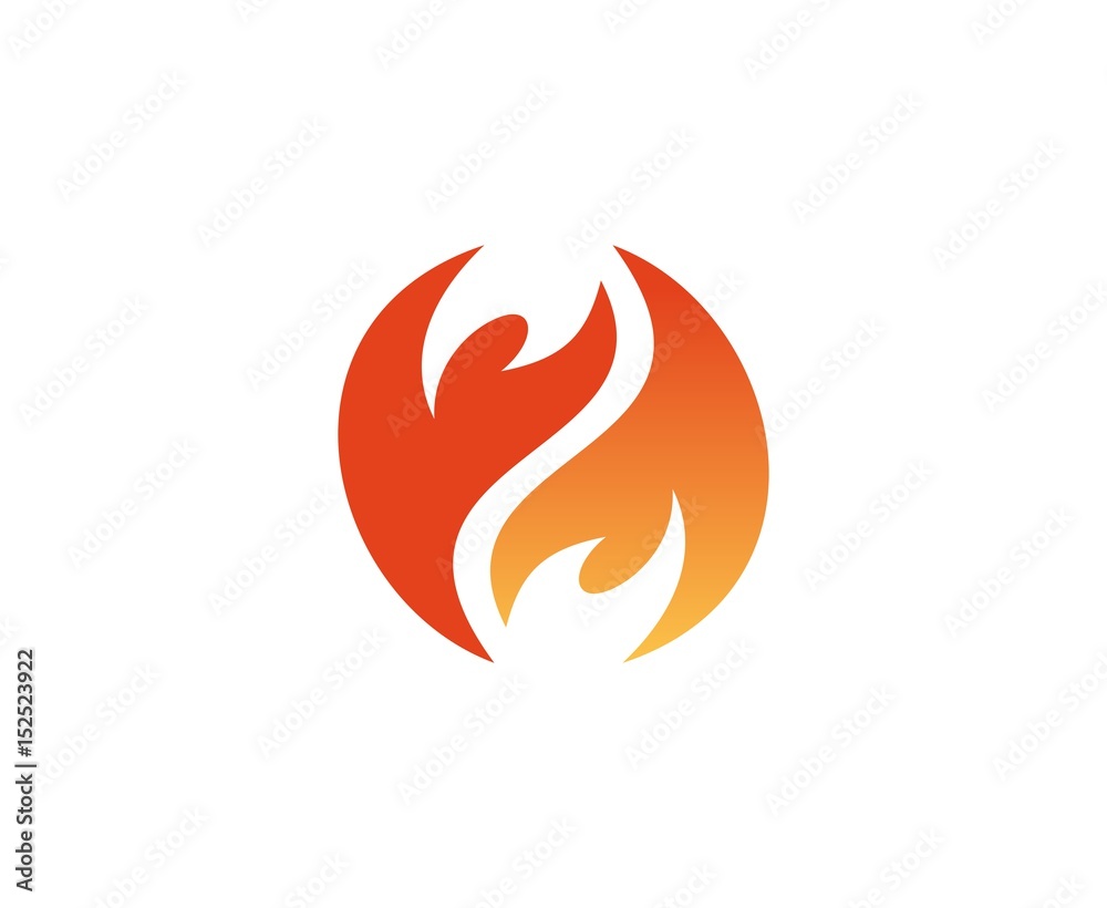 Flame logo Flame logo