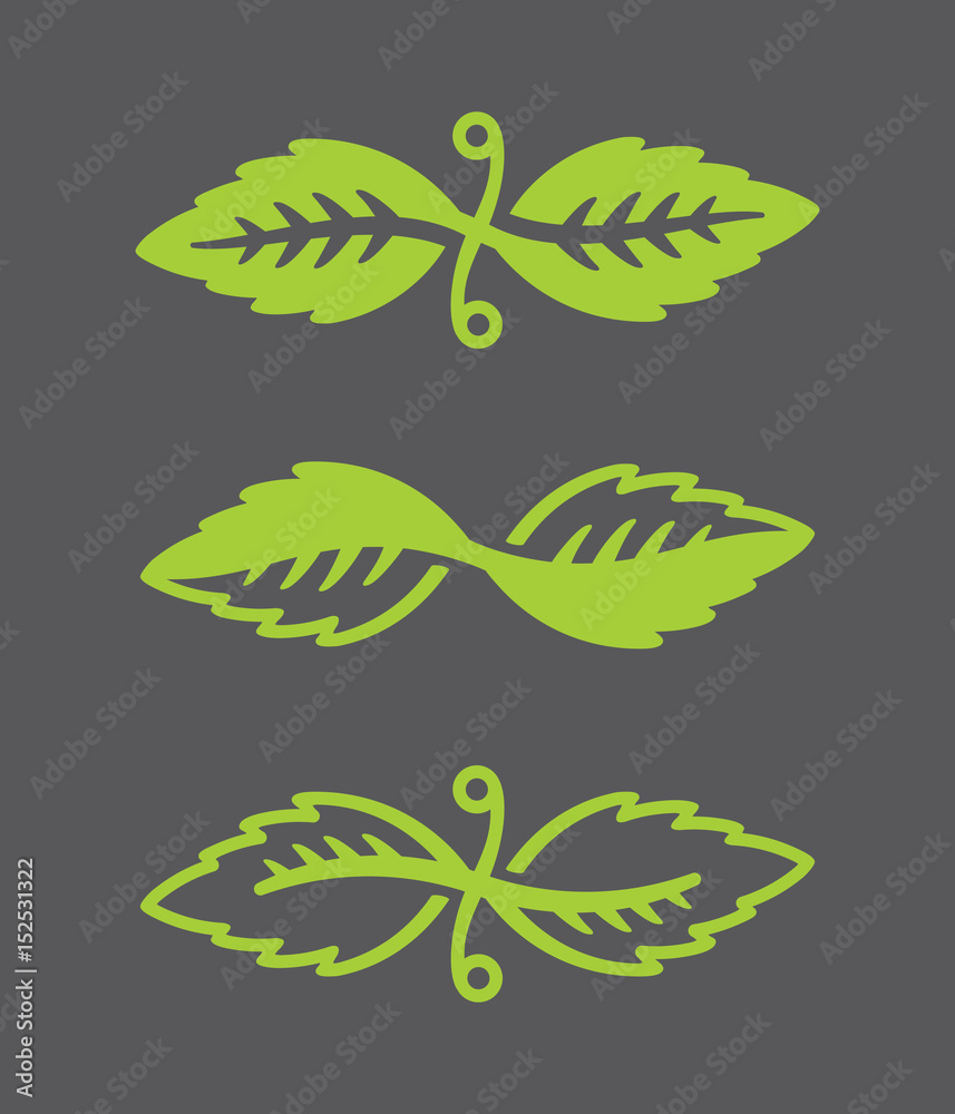 Leaf Vector Logos
Stylized illustration of decorative leaf icons. Leaf Vector Logos
Stylized illustration of decorative leaf icons.