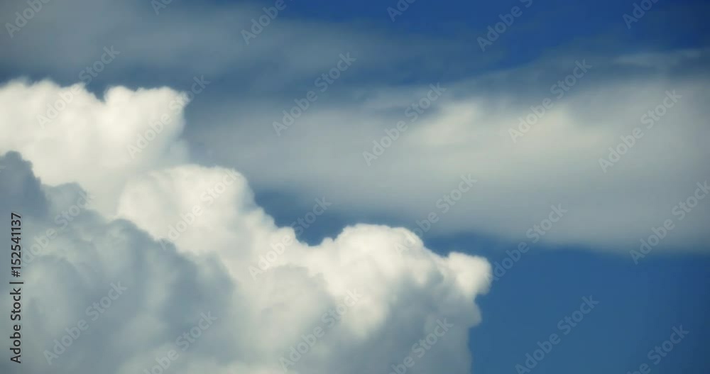 4k Panoramic of white altocumulus clouds smoke slowly flying in cloudy sky timelapse. 4k Panoramic of white altocumulus clouds smoke slowly flying in cloudy sky timelapse.