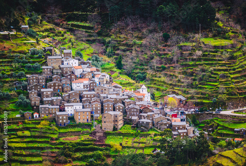 Piodao is a traditional shale village in the mountains. District of Coimbra. Portugal photo