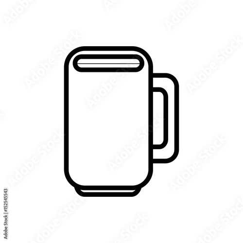 Mug porcelain cup icon vector illustration graphic design