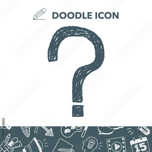 Question mark doodle