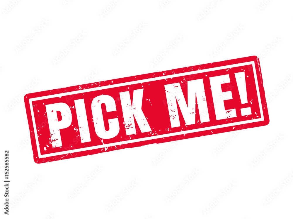 pick me red stamp style pick me red stamp style