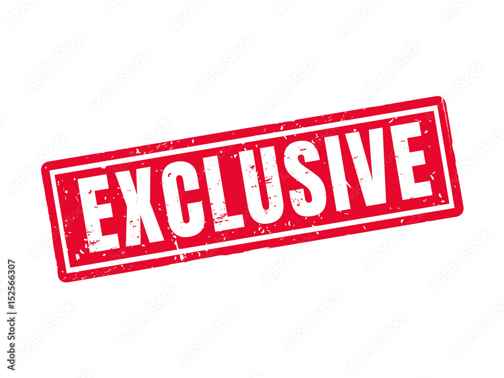 exclusive red stamp style exclusive red stamp style