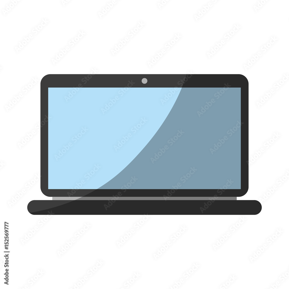 laptop frontview icon image vector illustration design laptop frontview icon image vector illustration design