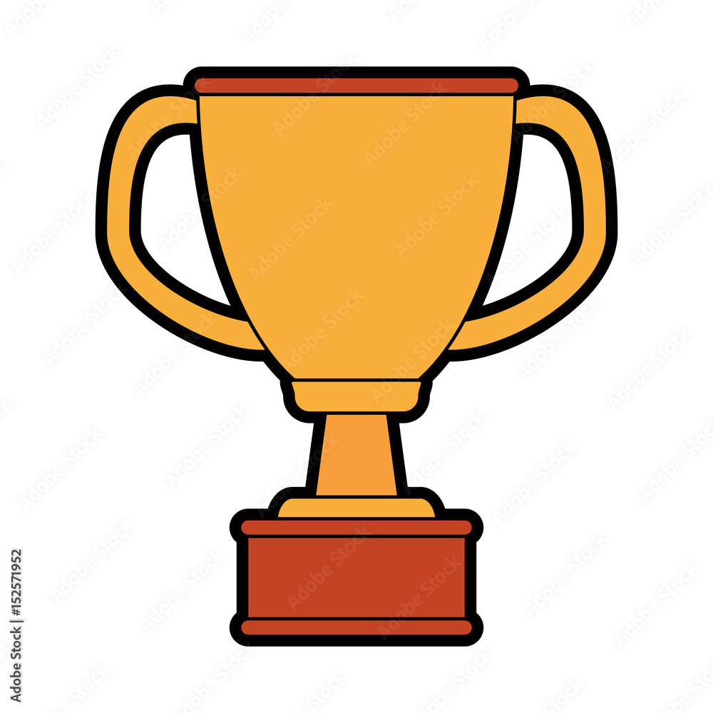 trophy cup icon image vector illustration design trophy cup icon image vector illustration design