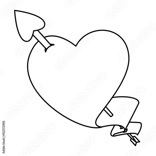 heart shape symbol ector icon illustration graphic design