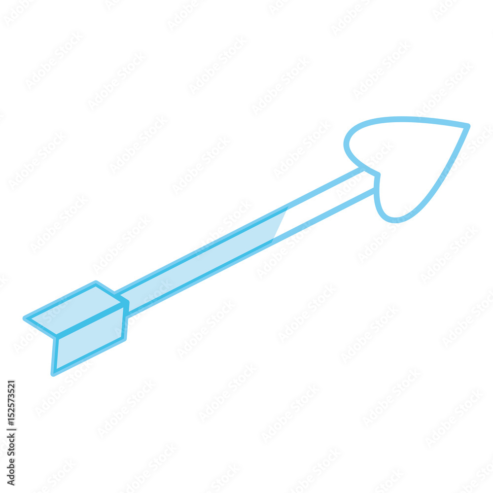 arrow heart shape vector icon illustration graphic design arrow heart shape vector icon illustration graphic design