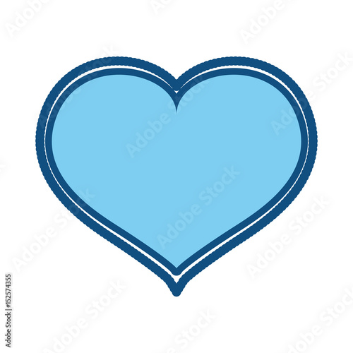 heart shape symbol ector icon illustration graphic design