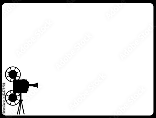 Movie Cine Projector Backdrop