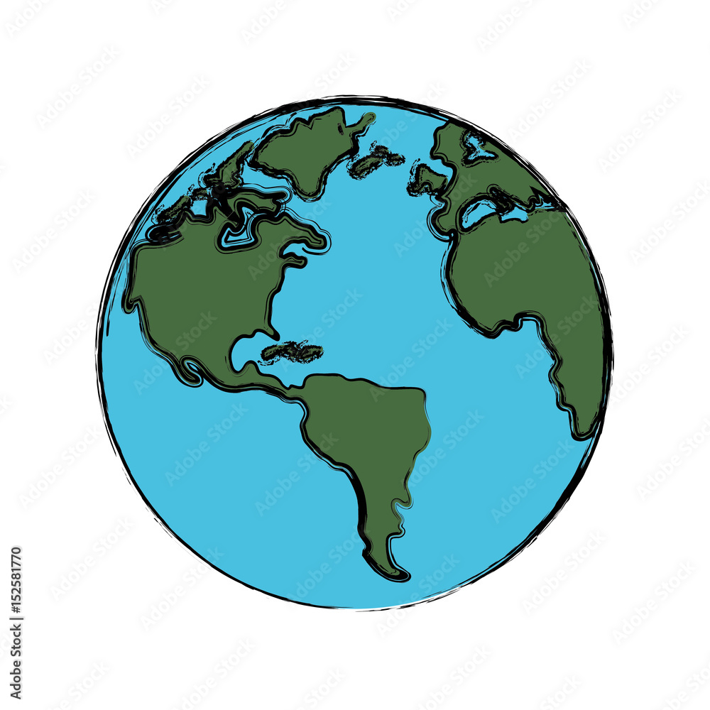 earth planet sphere vector icon illustration graphic design earth planet sphere vector icon illustration graphic design
