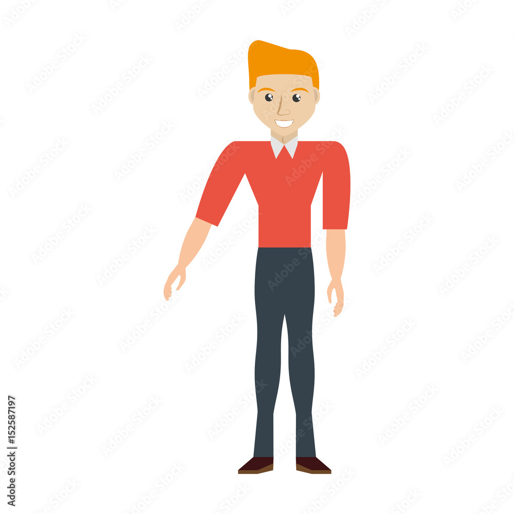 adult male avatar vector icon illustration design