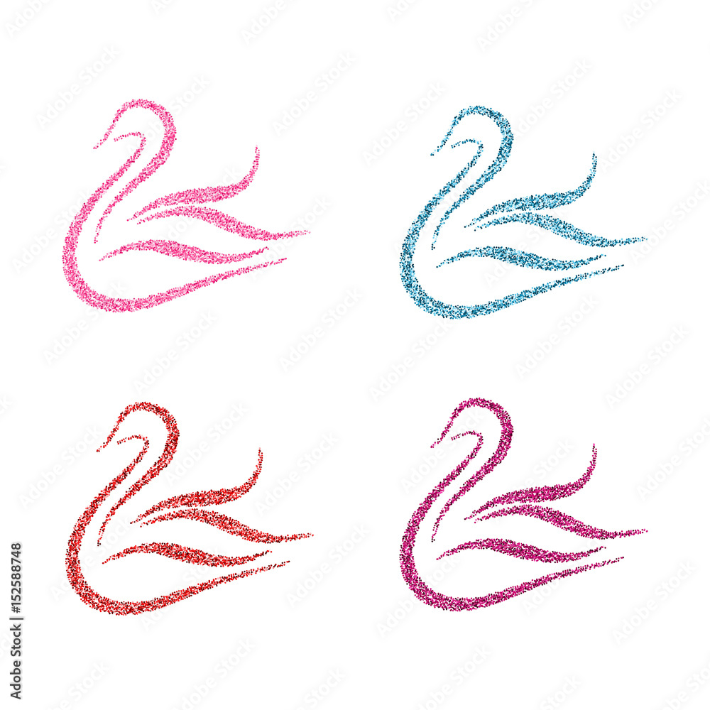 Swan vector illustration