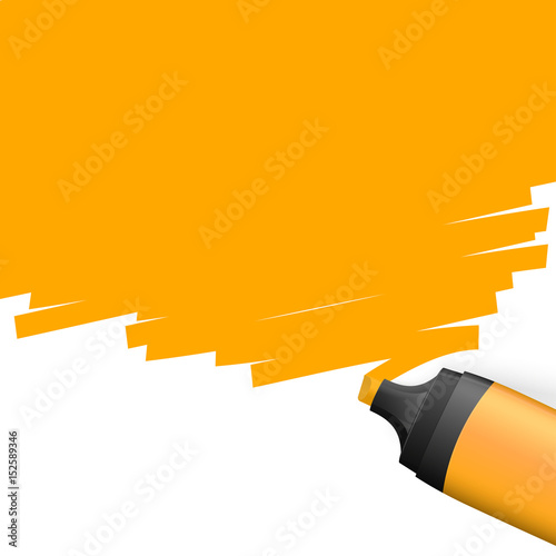 colored highlighter with marking